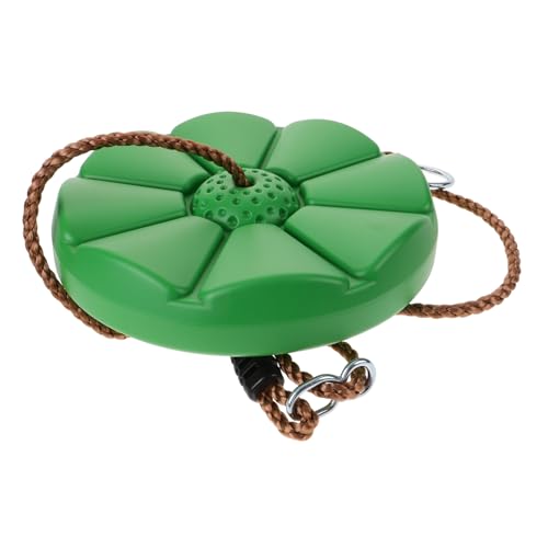 Balacoo Juguetes para De Interior Balanceo Círculo Colgante Patio De Juegos Asiento Kit para Colgar Columpio De Árbol Balancearse Deslizar Giratorio Bar Plegable Percha Green Páginas
