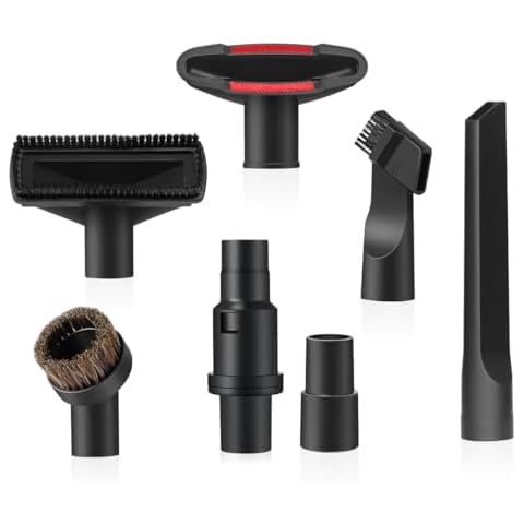 LANMU Vacuum Attachments Compatible with Shark Navigator Lift-Away NV360 NV352 NV356E, Rotator NV501 & Rocket HV301 HV322 Series Upright Vacuum, 1 1/4" (32mm) Vacuum Accessories Set Cover