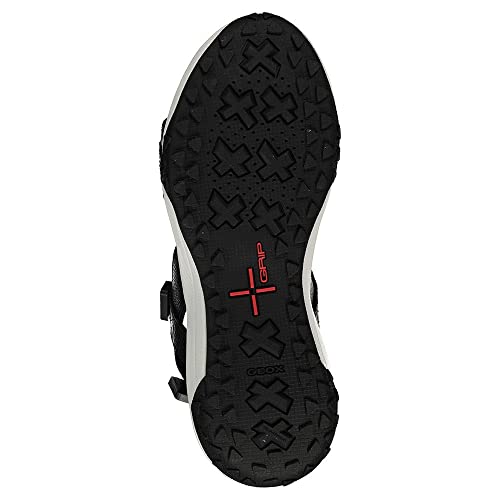 Geox Women's D Sorapis + Grip B Sports sandal, black, 8 UK - Image 2