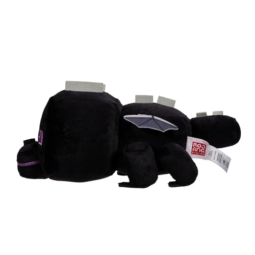 Mattel Minecraft Plüschfigur Enderdrache, weiche Puppe, vom Videospiel inspiriertes Sammelspielzeug, Geschenk, ca. 20 cm HWH32