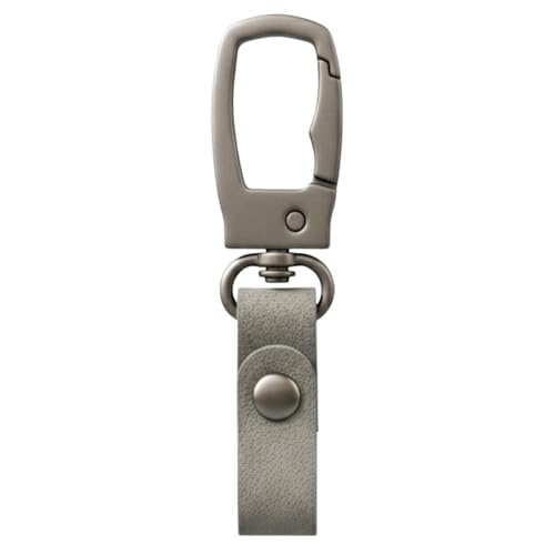 Image of THE MEN THING - Stylish Multicolor Stainless Steel Keychain for Men & Boys (FORGECLIP GREY)