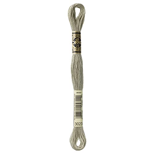 Image of DMC 6-Strand Embroidery Cotton Floss, Light Brown Grey