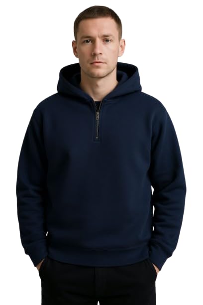 imsa moda Men's Polycotton Hoodie | Stylish Sweatshirt for Gym, Running, Travel & Winter Wear | Warm & Comfortable Casual Hoodie-picture-33