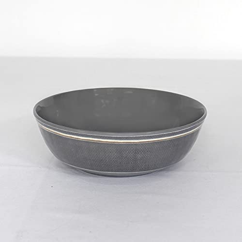 Melamine Dinnerware Sets,12 Peice Plates And Bowls Set For Indoor Outdoor And Everyday Use,Dishes Set Service For 4 Unbreakable And Durable - Dishwasher Safe Bpa Free(Grey) Bettermela Gray #TOP4