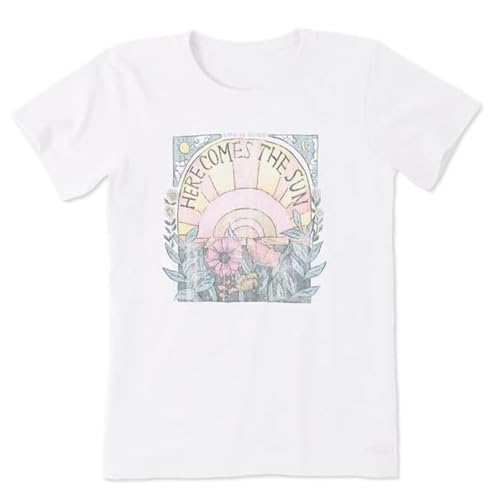 Women's Here Comes The Sun Hippie Short Sleeve Crusher-LITE Tee