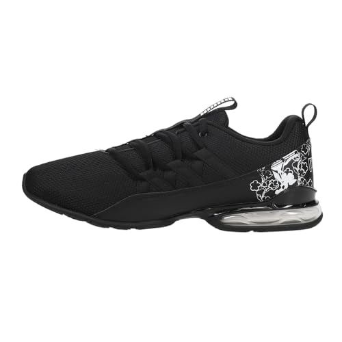PUMA Womens Riaze Prowl Floral Lace Up Sneakers Shoes Casual - Black3