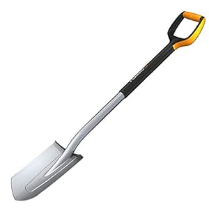 Fiskars Spade, tuingereedschap, voor harde bodems of zachte bodems
