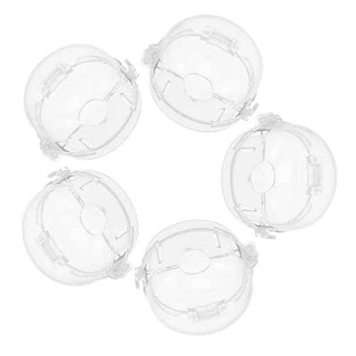 Totority Stove Knob Locks 5pcs Universal Gas Cooker Safety Case Child Safe Oven Guards Durable Material Easy Install Protect Boys and Girls