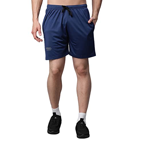 Image of Mack Jonney Dryfit Lycra Solid Shorts for Men-Dryfit D11 01-P