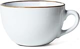 Facile à utiliser et facile à nettoyer, cette tasse à café en céramique durable au design exquis. Profitez de vos boissons chaudes et froides préférées comme le café, le thé, le cacao, le matcha, le lait, le café, le jus avec cette tasse.