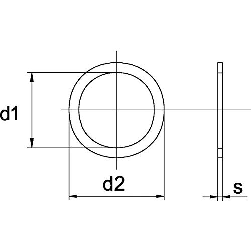 Rasierstärke 110x140x0,5 mm 25 Stück KRAMP