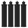 ICEPURE CTO10ZL Water Filter Replacement for Berkey® BB9-2 Black Purification Elements, Compatible with Berkey® Gravity Water Filter System, 4PACK