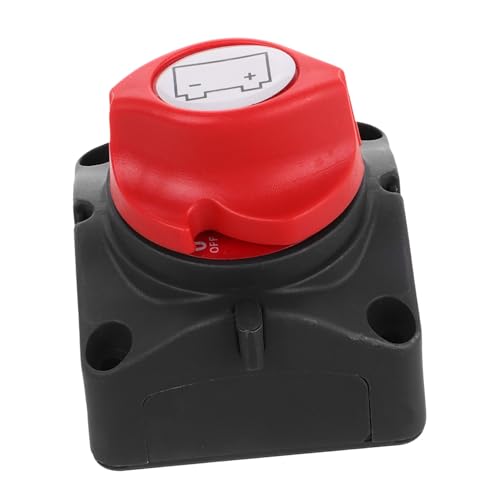 GANAZONO Car Power-Off Switch Battery Shut Off Switch for Cars Boats Trucks Heavy Duty Battery Disconnector Easy Control