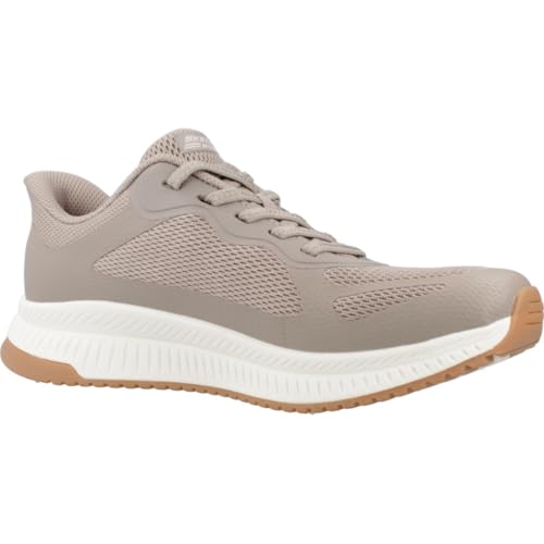 Image of Skechers Womens Hands Free Slip-ins Bobs Squad 4 - Staple Look