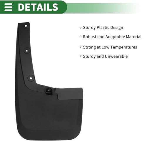 Image of Motoforti Mud Flaps Splash Guards Mud Guards for Ford for Ranger 2024 W /Mount Accessories