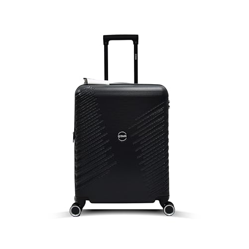Unik REVOLUTION Maleta de Cabina Expandible 55 cm (34–41 L) – Rígida y Ligera, ABS Reciclado, 4 Ruedas Dobles 360°, Candado Integrado, Equipaje de Mano Negro Unik REVOLUTION Maleta de Cabina Expandible 55 cm (34–41 L) – Rígida y Ligera, ABS Reciclado, 4 Ruedas Dobles 360°, Candado Integrado, Equipaje de Mano Negro