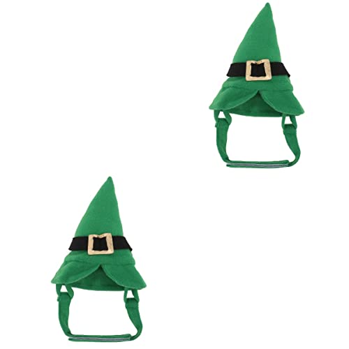 2 piezas Disfraz de Sombrero para Mascotas Día San Patricio miniatura 6