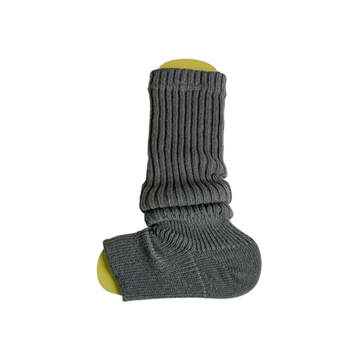 2 Pairs - Autumn and Winter Extended Pile Socks, Snow Boots Warm Long Calf Socks - Dark Gray