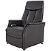 Produktbild Raburg Fernsehsessel Emma in SEIDEN-SCHWARZ, Premium-Leder, elektrische Aufstehhilfe, Taschenfederkern, Liege- & Relaxfunktion, 2 Motoren & Fernbedienung, 165-195 cm Größe, bis 120 kg