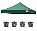 £¨23+ colors£100% Waterproof AbcCanopy 10x10 Replacement Top Cover for 10x10 Pop up Canopy Tent , Bonus 4x Weight Bag (forest green)