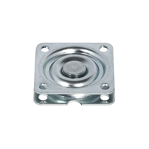 Base Rotante 360° Emuca - Per Mobile, TV O Schermo, Zincata Bianca, Carico Fino A 100 Kg - Foto 11