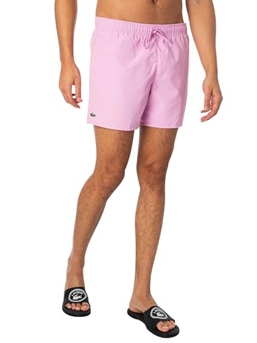 Lacoste Pantaloncini da Bagno Logo Rosa