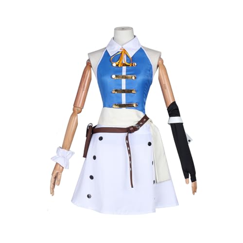 Zhongkaihua Fairy Tail – Costume de Lucy Heartfilia & Erza Scarlet de l'anime pour adulte, jeu de rôle – Uniforme de marin, carnaval, Halloween, fête,...
