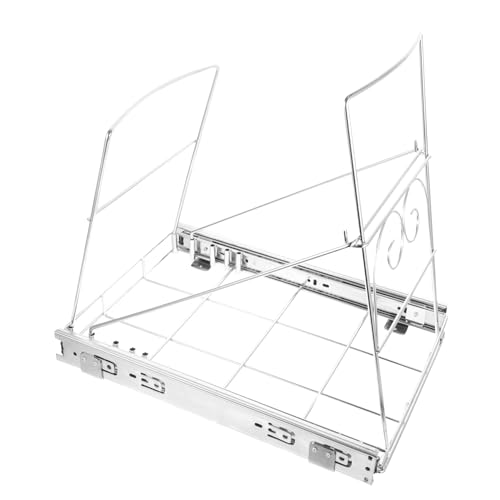 MAGICLULU Pull out Trash Can Under Cabinet Slider Shelf for Easy for Kitchen Organization and Space Saving