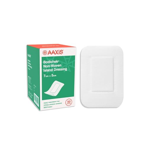Bodichek Non-Woven Island Dressings 7 cm x 5 cm Size 50 Pack