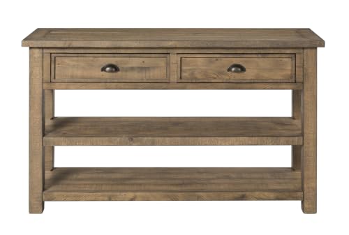 Martin Svensson Home Monterey Solid Wood Sofa Console Table, Natural