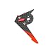 Microheli Aluminum Carbon Fiber Tail Motor Mount W/ Fin Set (RED) - Align T15