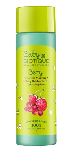 Gel douche bébé Biotique Berry de 190 ml pour le bain doux