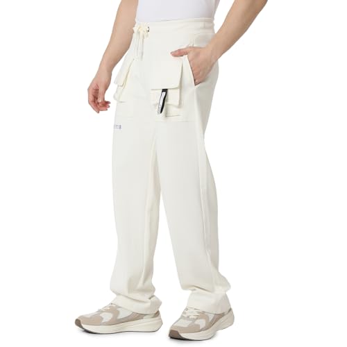 Image of Spykar Men Knit Track Pants