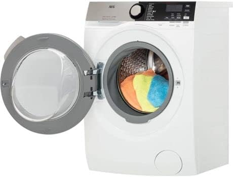 AEG L7WEE962 - Lavatrice asciugatrice 9 kg lavaggi, 6 kg asciugatura, 1600 rpm, DualSense, colore: bianco AEG L7WEE962 - Lavatrice asciugatrice 9 kg lavaggi, 6 kg asciugatura, 1600 rpm, DualSense, colore: bianco