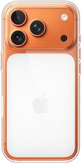 Apple iPhone 17 Pro Clear Case with MagSafe and Camera Control: Lightweight Phone Case, Wireless Charging Compatible, Smooth Glossy Finish