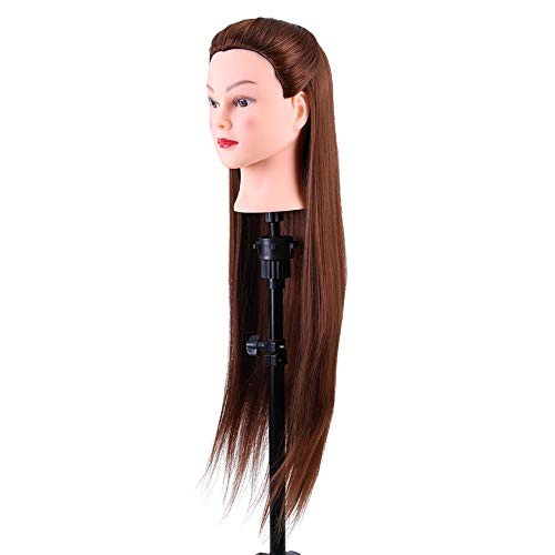 【Resistenza alle alte temperature】 Capelli in fibra resistente alle alte temperature, che possono essere arricciati, stirati o sottoposti ad altre pratiche di calore.