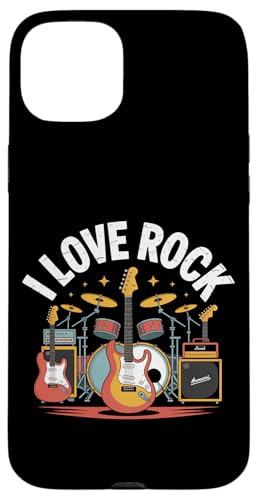 I Love Rock M^[ h Av X}zP[X iPhone 15 Plus p