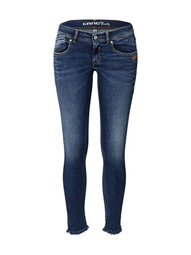 Gang Damen Jeans Faye - Zacapa Denim Cropped dunkelblau 29