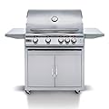 Blaze Premium LTE 32-Inch 4-Burner Propane Gas Grill With Rear Infrared Burner & Grill Lights - BLZ-4LTE2-LP