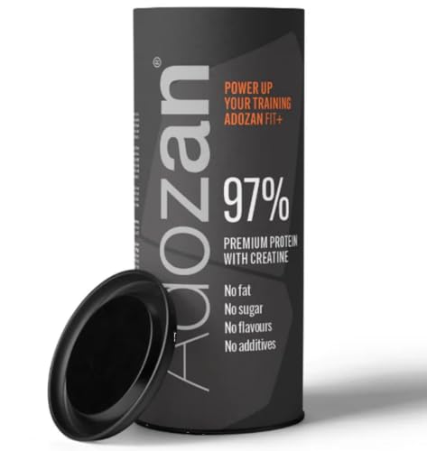 ADOZAN FIT+ Whey Protein Pulver Neutral mit Creatin & Natürlich...