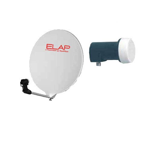 ANTENNA Satellite Ø 70 CM Composito con LNB Universale Singolo - ELAP 700018