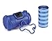 Dog Waste Bag Holders Clip On Bone Shaped Dispenser Choose Color Includes 40 Bag (Full Set - All 3 Colors)