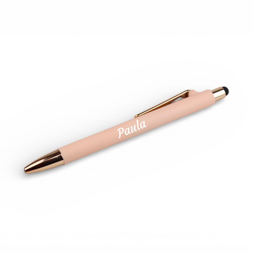 Bolígrafo Escritura Set Personalizado (Nombre o Texto) Madera Bambu, Tacto