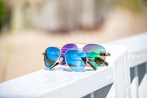 Image of Hobie Broad Polarized Sunglasses for Men and Women - UV Protection, Stainless Steel Frame, Sunglasses Womens & Mens,