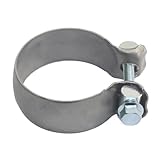 Connecteur de silencieux à pince pour tuyau d'échappement d'automobile, carte de tuyau