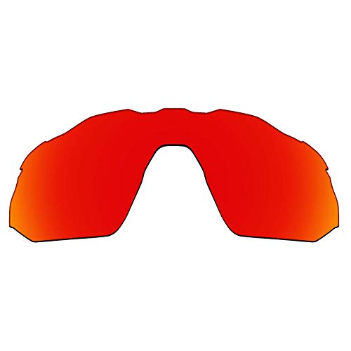 Image of Alphax Fire Red Polarized Replacement Lenses for Oakley Radar EV Advancer OO9442