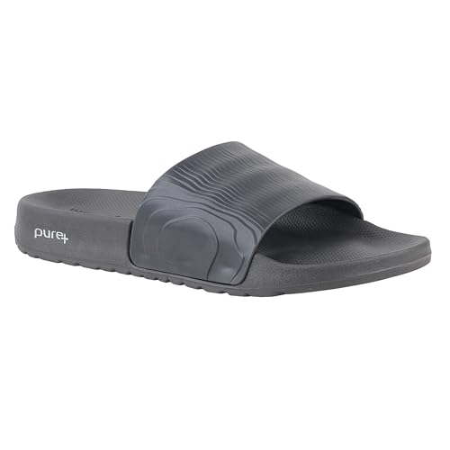 Image of WELCOME Pure-53 Lightweight Super Flexible Stylish Dailywear Sliders /Slippers for Men