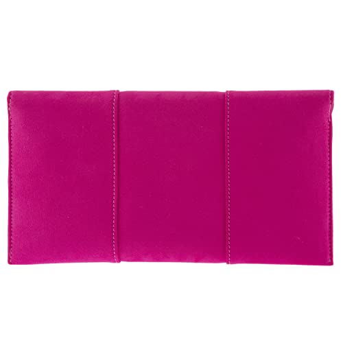 Image of JNB Faux Microsuede Envelope Clutch