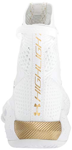 Under Armour Women's Highlight Ace 2.0 Volleyball Shoe, White (100)/White, 9