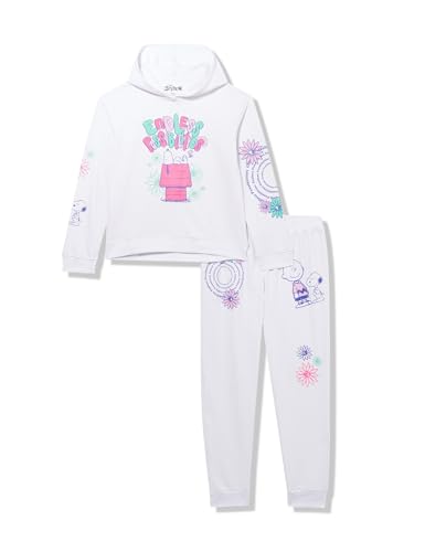 Conjunto de sudadera y jogger Peanuts Snoopy cómodo que evita rozaduras en niñas
